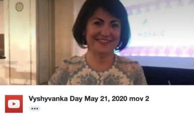 Happy Vyshyvanka Day