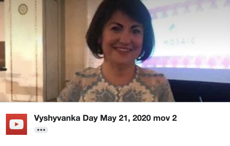 Happy Vyshyvanka Day