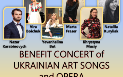 Benefit Concert of Ukrainian Art Songs and Opera