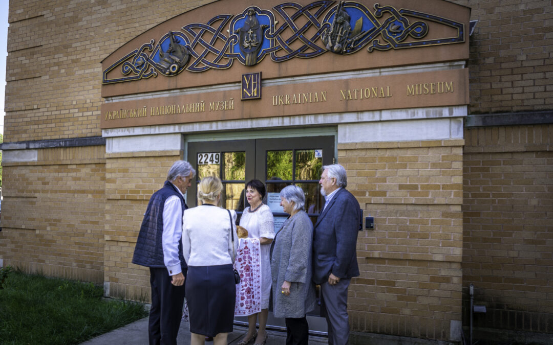 Third President of Ukraine and Former First Lady Visit UNM